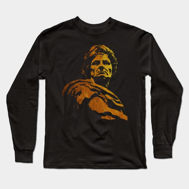 Julius Caesar Long Sleeve T-Shirt by Thracian Mecan